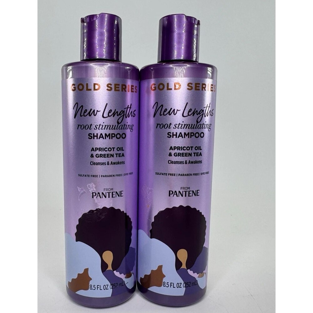 2 Pantene Gold Series New Lengths Root Stimulating Shampoo Discontinued
